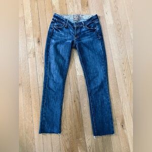 Rich & Skinny Dark Blue Straight Leg Jeans